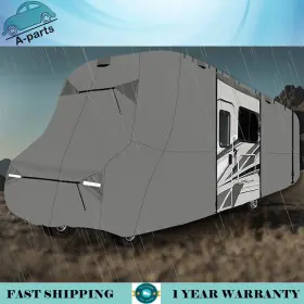 Apt157850 A-parts-a Brand New Class C Rv Windproof Waterproof Cover Suit For 23ft-26ft Trailer Camper