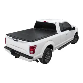 B1050099 Access Tri-fold Cover 5ft./6 Inch Bed With Deck Rail Black For 2022 Toyota Tundra
