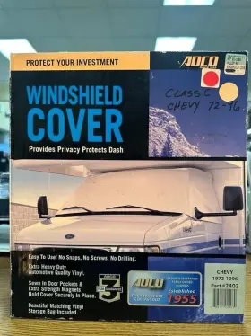 01-1660 Adco Windshield Cover For Chevy 1972-1996 Class C Mh Pn# 2403