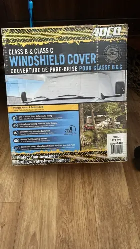 2401 Adco Motorhome Windshield Cover. Fits Many Makes Models And Years