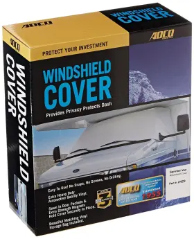 2423 Adco Polar White Windshield Cover Sprinter