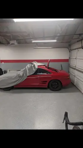 A56asdfa Advance Parts 1990-1995 Toyota Mr2 Turbo Custom Car Cover With Mirror Cut