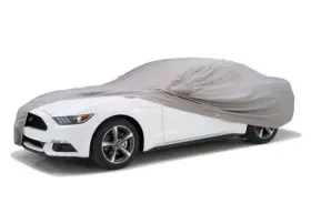 A6j4edrhehhh Advance Parts 1999 2025 Ford Mustang Roush Car Cover Waterproof Gray All-weather Protection