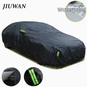 Cs-03-n Advance Parts Outdoor Waterproof Car Cover Different Sizes Strong And Durable - Black