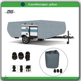 All-carb Ac1214213b Waterproof For Pop Up Folding Camper Rv Cover 8-10 Ft Tear-proof