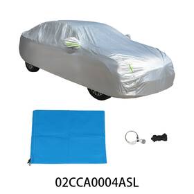 Allgoodauto Allgood2020503 Full Car Cover Waterproof Protection Anti-uv Rain Snow Anti Scratch Fits Sedan