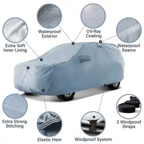 334321 Altocars For All Infinity Standard Waterproof Car Cover Durable