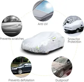 Amazon Basics 791280677470 Car Cover Wholesale Original Msrp 437.88
