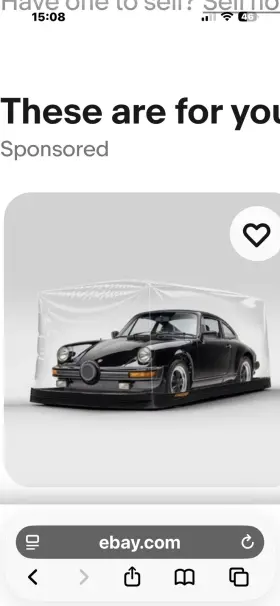 Apssi250283 Amazon Protection Indoor Inflatable Capsule Bubble Car Cover For Porsche 911 Sc