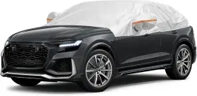 Bz-103 Ambari Half Car Cover For Suv 157 Inch -184 Windshield Snow Hail Protector C