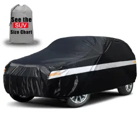 210t-yl Aoulette Suv Car Cover Waterproof All Weather Outdoor Full Exterior Covers For Uni