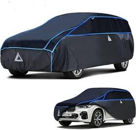 Aoulette Nao-fbb-bla-y485-yl-0 Suv Hail Protector Car Cover With Thick Multi-layered Eva