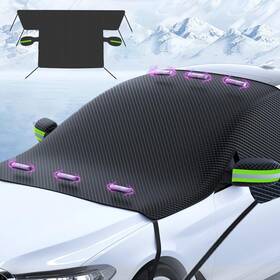 Asenron Sc20240801 Large Car Windshield Cover For Ice And Snow Automotive Covers