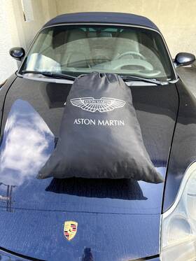 Aston Martin 20004979 Oem Db11 Premium Car Cover Black With Silver Accents