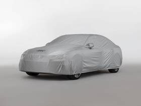 Audi Zaw061205be Genuine Zaw061205ah R8 Outdoor Car Cover Silver Custom Fit With Rings