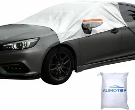 Bap9810212206653yy Aumotop Half Car Cover Top All Weather -waterproof Windshield Exterior