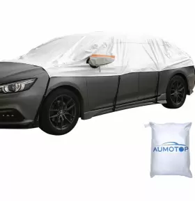 K21540s-1 Aumotop Windshield Sun Shades Cover Universal Ice And Snow Shield Car Half