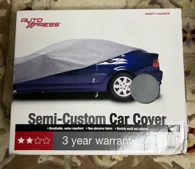 Ax225 Auto Xpress Semi Custom Car Cover Indoor Outdoor All Weather Fits 11 To 16