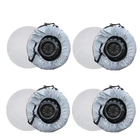 Yi224756y Auto-yictory 4pcs Bags New With Handheld Tyre Cases For Gray 420d And Black 600d Car Cover