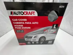 Ac214 Autocraft Car Cover Heavy Duty Breathable Non Abrasive Fabric Size L
