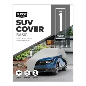 Ac4708 Autocraft Suv Cover Medium Size Fits Suvs 13ft-15ft Breathable Dustproof