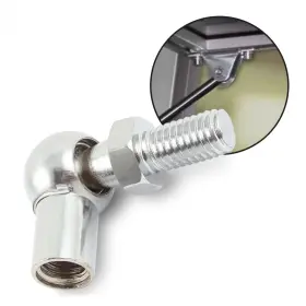 16346 Autol C Power Accessories Autoloc Heavy Duty All Metal Gas Strut End Piece 10mm Ball Stud Steel Socket