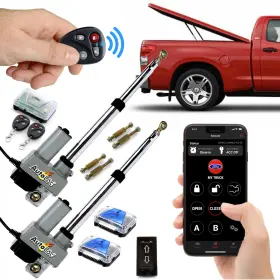 9844 Autol C Power Accessories Heavy Duty Remote Control Tonneau Cover 2 Motor Kit With 12v Modules