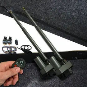 Ztp35448b Autol C Power Accessories Heavy Duty Dual Bolt In Tonneau Cover Opener With Remote And One Touch