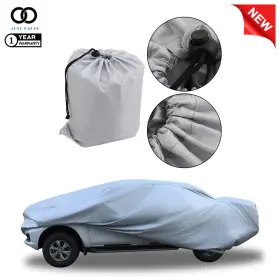 Apo262832 Autoooparts Fit For Full Car Cover Outdoor Sun Dust Scratch Rain Snow Waterproof Breathable