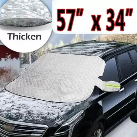 10i06625-lefus Autoxbert Car Windshield Cover Protector Winter Snow Ice Rain Dust Frost Guard Sun Shade