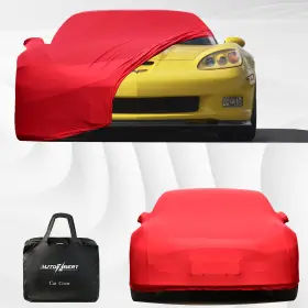 11w06716-rduskyn Autoxbert Breathable Universal Dust Proof Full Car Cover Soft Velvet Uv Snow Protection