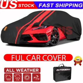 183u2472efus Autoxbert 6layer Car Cover Custom 100% Waterproof For Ford Mustang All Weather Protection