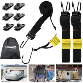 Autoxbert 1i761750e Car Universal Boat Cover Tie-down Gust Strap Wind Protector Resistant Windproof