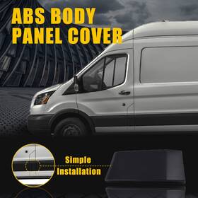Auxito 6129077-ae Fit Ford Transit Trim Moulding Cladding Lh Driver Fuel Under Door Bk3z6129077aa