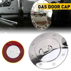 Auxito Autoparts Yxg-silverado-07-13c For 2007-2011 - 2013 Chevy Silverado Gmc Sierra 1500 Chrome Fuel Gas Door Cover