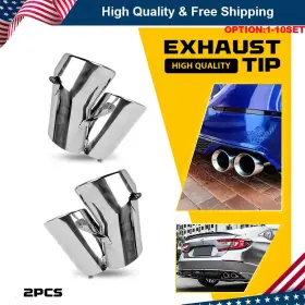 Gzpqg-accord-18-22 Auxito Rear Exhaust Tip Muffler Tailpipe For 2018-2022 Honda Accord Sport/touring 2-20x