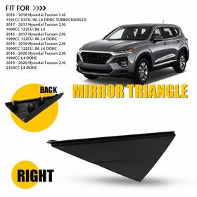 Auxito Hsjsjb-tucson-16-21 Left Rh Corner Side Mirror Molding Trim Fender For 2016-2020 Hyundai Tucson 2.0l