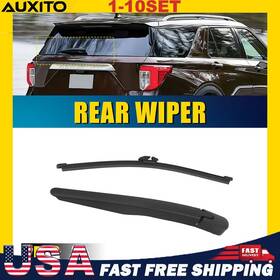 Auxito Hygq-explorer-20-25 Windowshield Glass Rear Wiper Back Arm And Blade For Ford Explorer 2020-2025 1-10x