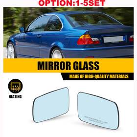 Auxito Jrhsj-323ci-99-00 Driver Passenger Blue Mirror Glass Heated For Bmw 323ci 328ci 330ci Bm1325105
