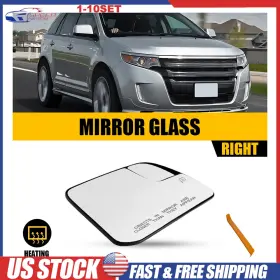 Jrhsj-ram-19-24 Auxito Outside Mirror Glass Heated Lh Rh Side 68402036aa For Dodge Ram 1500 19-25 2-20x