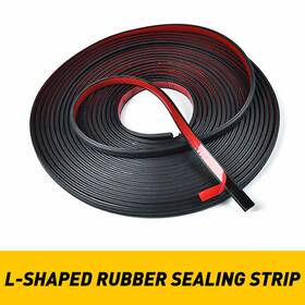 Auxito Mft-l-10mear L 32ft Shape Car Edge Door Guard Rubber Seal Strip Hood Trunk Weather Trim Usps