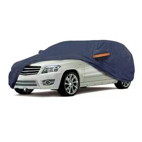 Backye Bck7304k Fit Car Cover Waterproof All Weather Suv Protection Blue Breathable Universal