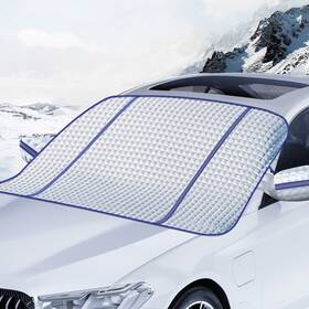 Bcsmmcar 433847262066 Magnetic Car Front Windshield Cover Winter Snow Rain Dust Frost Guard Protector