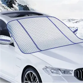 Bcsmmcar 929131152603 Car Snow Cover Windshield Protector Sun Ice Rain Frost Guard For 4 Seasons