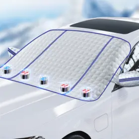 Bcsmmcar 929131152610 For Hatchback Car Windshield Cover Snow Ice Rain Frost Guard Sunproof 145x105cm
