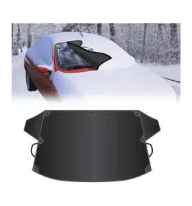 Fg-100 Bdk Auto Magnetic Windshield Snow Cover Frost Guard Black 78 Inch X 43