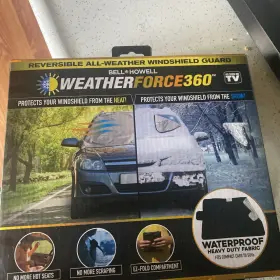 7262fec-a Bell Howell Weatherforce 360 All Weather Windshield Cover Heavy Duty New