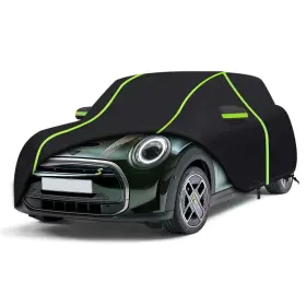 Bendcoko 761729112206 6 Layers Full Car Cover Fit For 2002-2024 Mini Cooper/cooper S/hardtop/conver