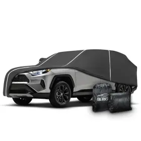 Be-ce07389-a2 Berksyde Fluorescent Strip Design Waterproof Car Cover Compatible For Suv Toyota Rav4