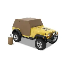 81037-37 Bestop Car And Truck Cover Haartz Fabric Spice Custom-fit Wrangler Ea 8103737
